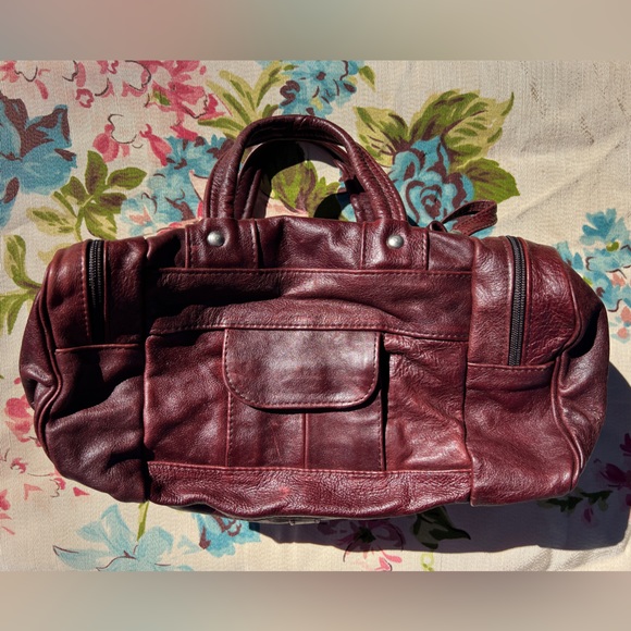 Vintage Mini Brown Leather Doctors Bag - Picture 4 of 15